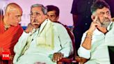 Karnataka CM Siddaramaiah gags ministers from more deputy CM talk | Bengaluru News - Times of India