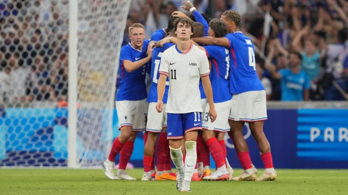 Team USA vs. France men's soccer score: Americans dominated by hosts in Paris Olympics opener