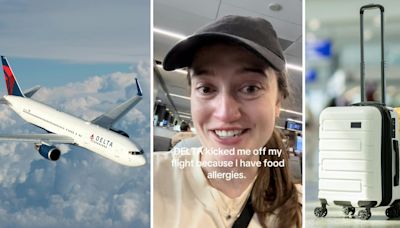 ‘My bag is on the plane’: Passenger says Delta kicked her off her flight because she has food allergies