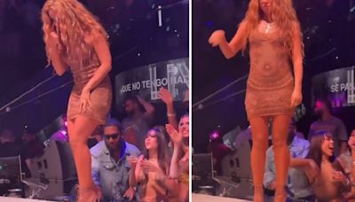 Un hombre intentó grabar a Shakira por debajo de su vestido y así reaccionó la cantante | Espectáculos