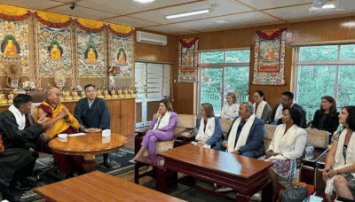 US delegation meets Dalai Lama in Himachal Pradesh, invites China's ire: What Nancy Pelosi said | India News - Times of India