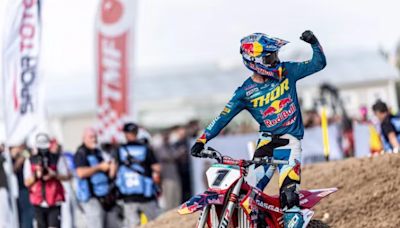 Jorge Prado gana en China y recupera el liderato del Mundial de motocross