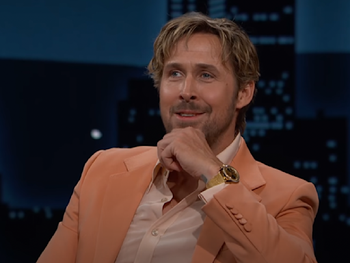 Watch Ryan Gosling Celebrate Stunts By Decimating Everyone Backstage at ‘Kimmel’