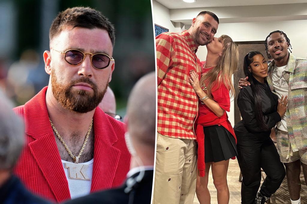 Taylor Swift stays up late to celebrate Travis Kelce, Kansas City Chiefs ring ceremony: ‘Joining the party from Liverpool’