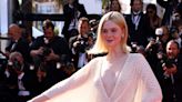 Elle Fanning Channels '70s Vibes in a Gucci Gown at Cannes