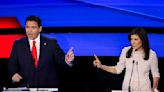 DeSantis, Haley assail each other at debate as Trump skips out again