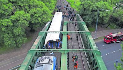 Argentina: indagan robo de cables tras choque de trenes