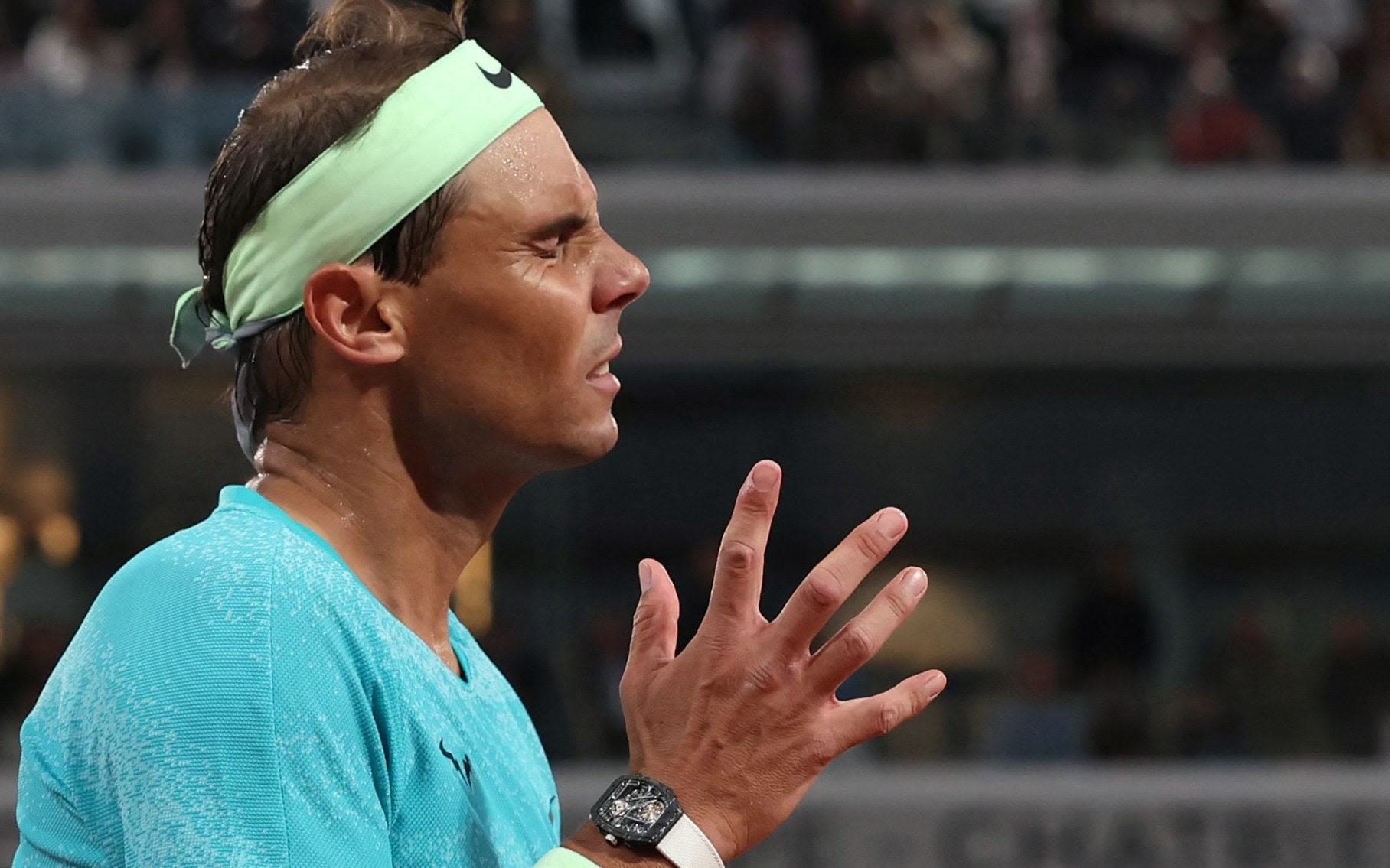 Rafael Nadal could skip Wimbledon after emotional first round French Open exit to Alex Zverev
