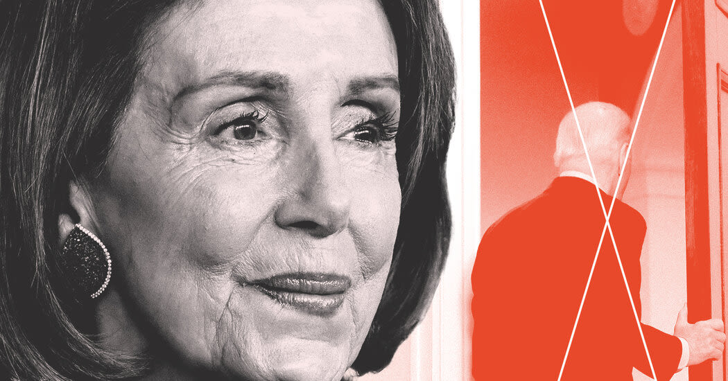 Opinion | Nancy Pelosi and the Art of Nudging Out Presidents