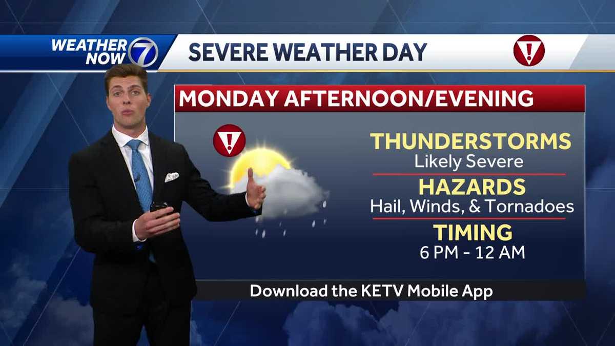 Two storm systems in the 7-day forecast: Thursday, April 2nd