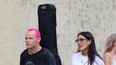 Red Hot Chili Peppers' Flea Steps Out with Pregnant Wife Melody Ehsani in NYC