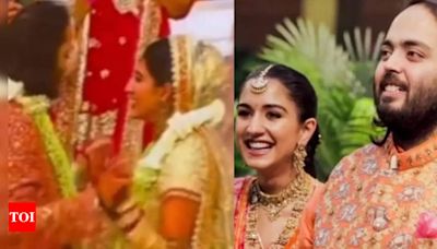 Anant Ambani and Radhika Merchant's wedding: Couple's post-Varmala dance goes viral | Hindi Movie News - Times of India