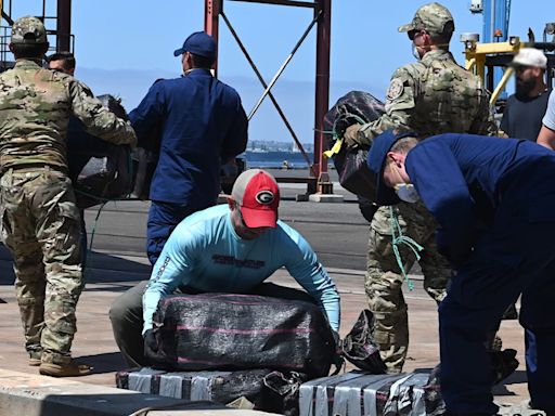 PHOTOS: B.C.-based navy ship helps intercept $44M cocaine in U.S.