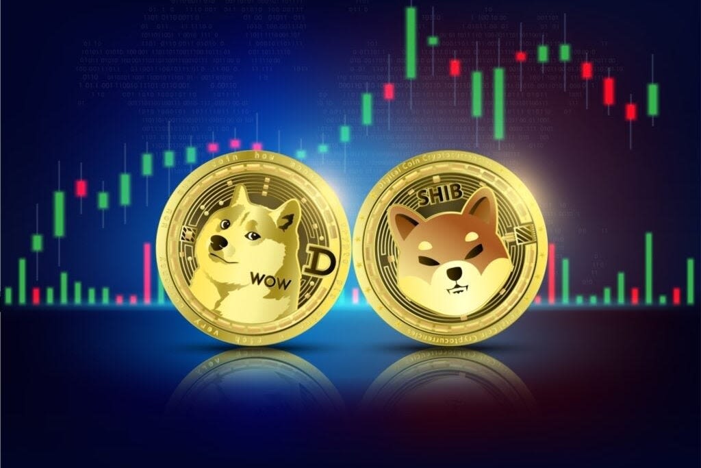 Dogecoin, Shiba Inu, Floki Are 'Dino Coins,' Says Trader: He Likes These 3 Other Meme Coins As 'Blue Chips'