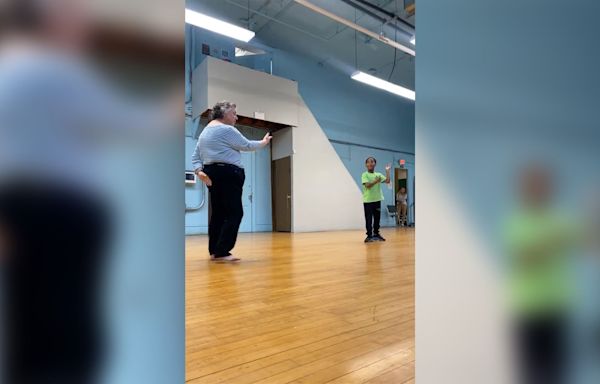 Teacher challenges 8-year-old to viral 'Veggie Dance' dance-off