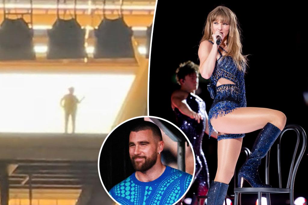 ‘Creepy’ figure at Taylor Swift’s Eras Tour sparks Travis Kelce, Joe Alwyn and more conspiracy theories