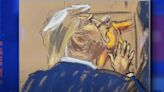 Stephen Colbert Earns Audience Groans After Making Courtroom Sketches of Trump Kiss | Video