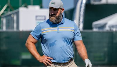 Jason Kelce Admits Wife Kylie Had to Buy Him New Pants Ahead of Golf Tournament