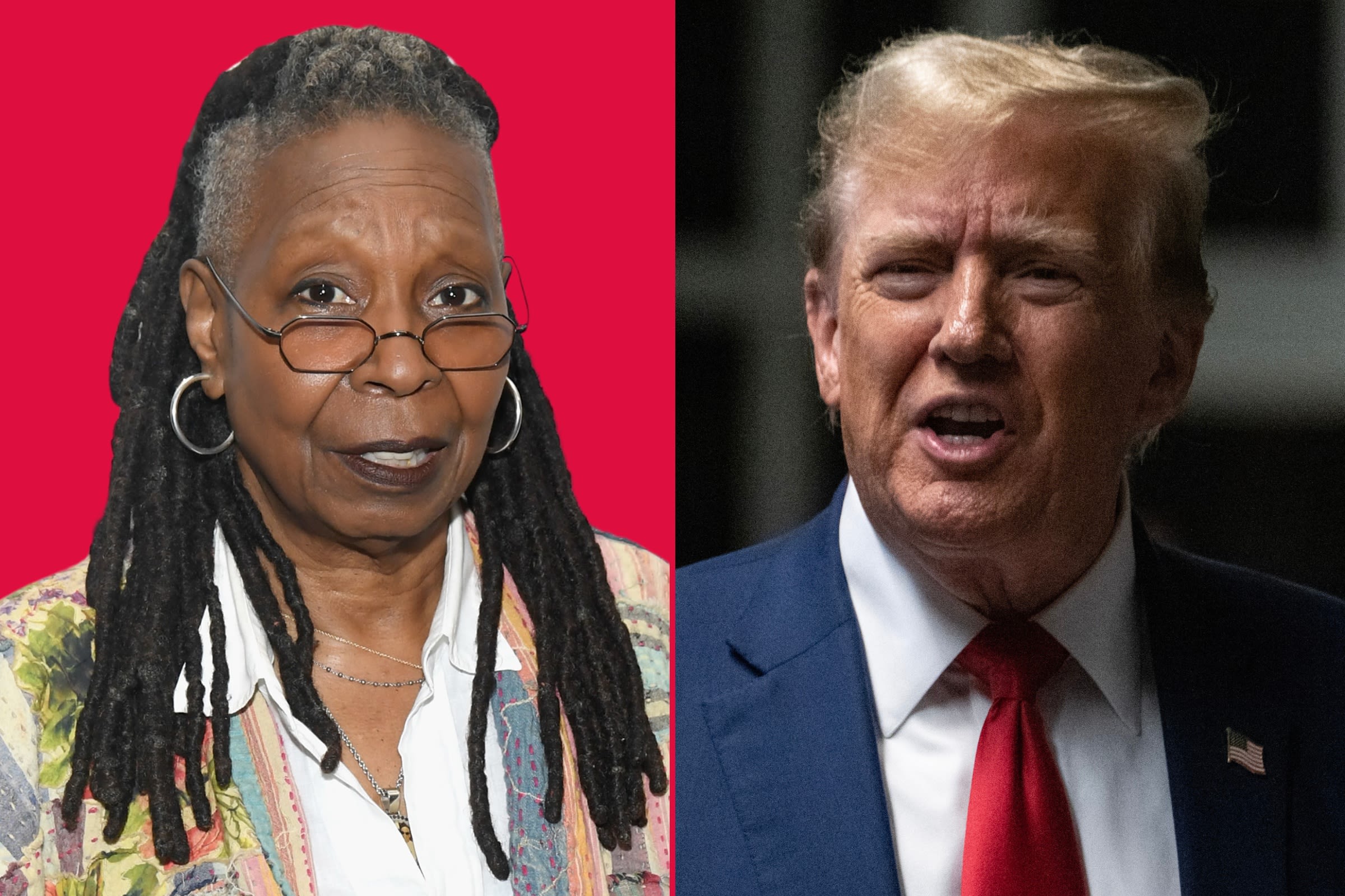 Donald Trump takes aim at Whoopi Goldberg: "Canada doesn't want you"