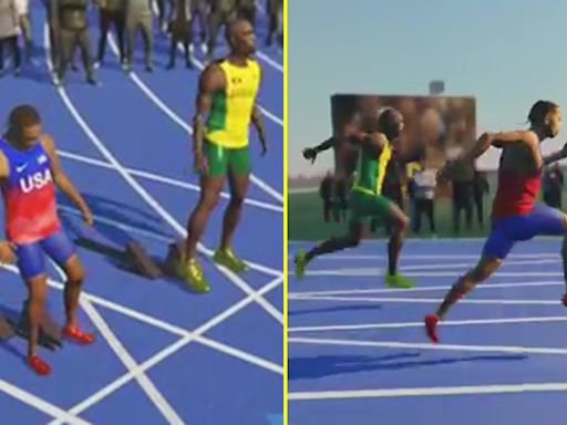 Someone simulated how 100m race between Usain Bolt and Noah Lyles would end