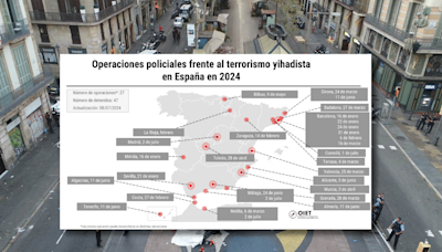 España registra 30 operaciones contra el terrorismo yihadista
