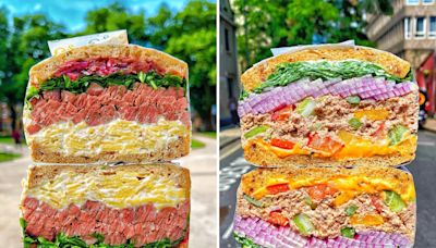 Is this shop offering one-kilo sandwiches the new Pret?