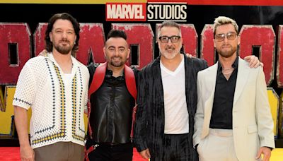 NSYNC reunites at Deadpool & Wolverine premiere without Timberlake