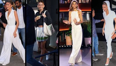 Zendaya’s Tour de Fashion Reaches New Heights in Different Takes on Tennis Whites