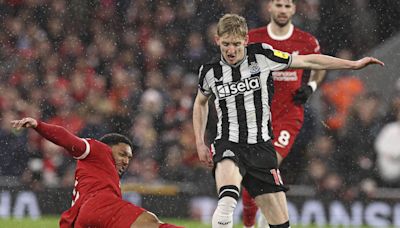 Liverpool could be handed Anthony Gordon transfer boost as Newcastle OPEN talks for replacement