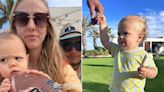 Brittany Mahomes Shares Cute Video of Son Bronze Clutching Football with Dad Patrick on Vacation