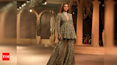 Aditi Rao Hydari stuns in a sharara at India Couture Week - Times of India