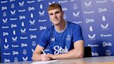 Everton complete £17m Jake O'Brien signing from Lyon