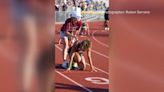 Sinton High School athlete with hearing loss sprints past challenges