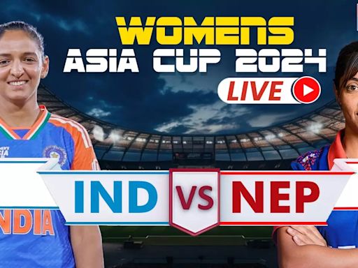 IND (178/3 In 20 Overs) vs NEP Live Score, Women's Asia Cup 2024: Shefali Heroics, Jemimah Blitz Power India To 178