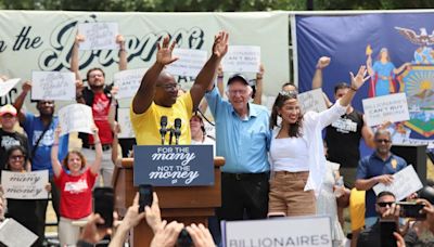 The progressive left digs in for besieged New York Rep. Jamaal Bowman in Democratic primary clash