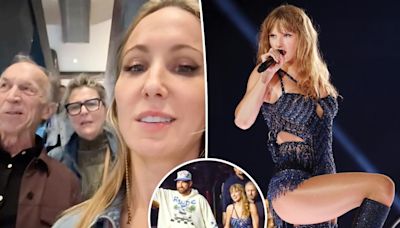 Nikki Glaser saw Travis Kelce ‘sprinting’ to see Taylor Swift after emotional Eras Tour show