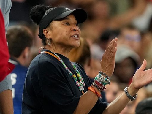 Dawn Staley enjoys different Olympic view. In Paris, she's a fan