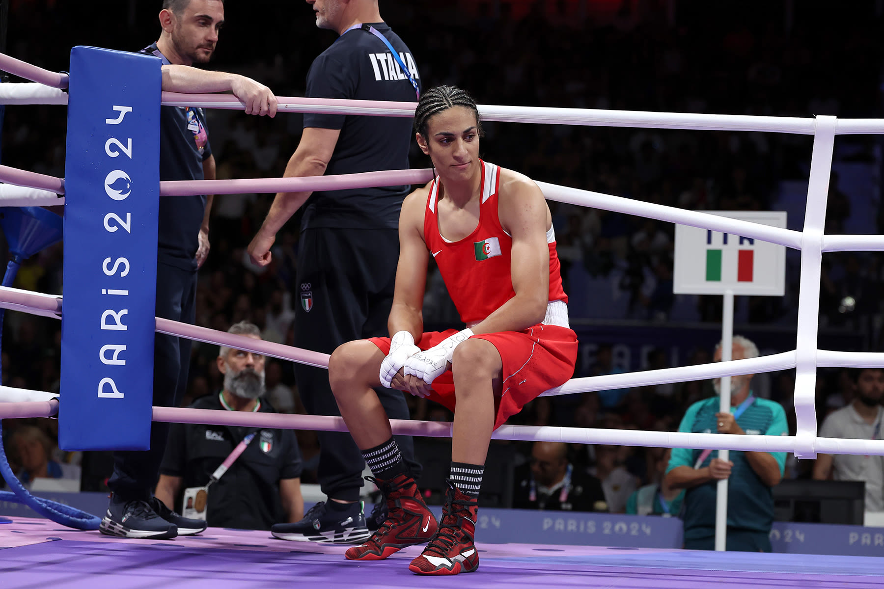 Conservatives Accuse Olympic Boxer of Being a Man Because Her Opponent Quit