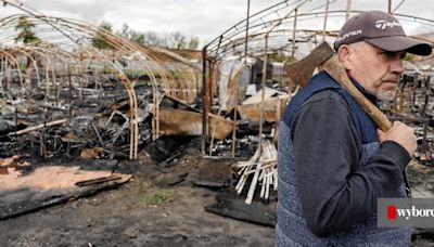 Targ staroci w wielkopolskim Czaczu spłonął w godzinę. Ludzie mówią, że to nie przypadek