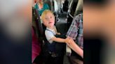 ‘His passion is to meet others’: Toddler with Down’s Syndrome walks down train aisle to greet every passenger