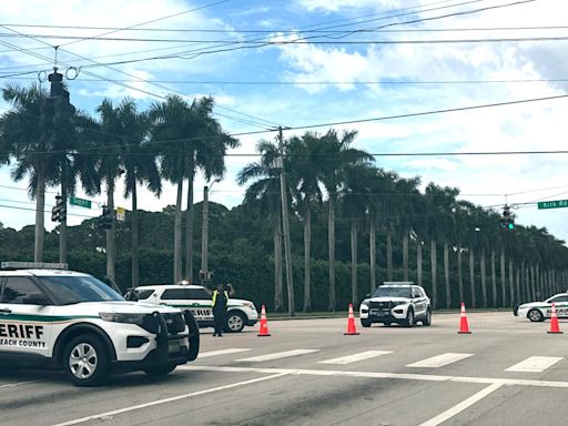 Trump safe after shooting near Florida golf course as Secret Service hold press conference - live