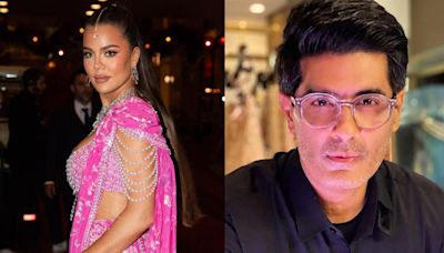 Khloe Kardashian thanks Manish Malhotra for stunning outfits after calling him a ‘local designer’