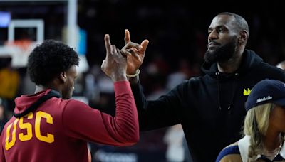 Los Lakers podrían hacer realidad el sueño de LeBron James de jugar con su hijo en la NBA - El Diario NY