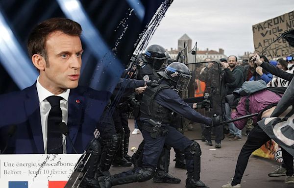 Rivals blast Macron for fearmongering after French president warns 'civil war' on horizon