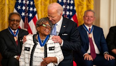 Inside Biden's Presidential Medal of Freedom ceremony honoring Black luminaries, including the 'grandmother of Juneteenth'