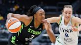 Caitlin Clark overcomes injury, but Harris shines late to give Sun 88-84 win over winless Fever