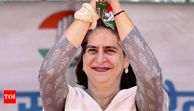 Priyanka Gandhi takes reins of Congress campaign in Himachal | India News - Times of India
