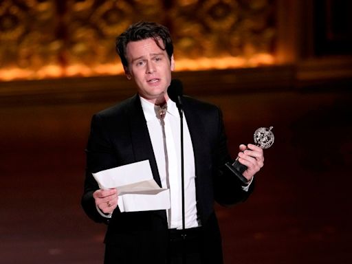 Tony Awards: Read Jonathan Groff's inspiring speech after his 1st win