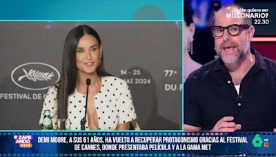 Alberto Rey, ante la vuelta de Demi Moore al cine: "Ha demostrado que es mucho mejor actriz de lo que se piensa"