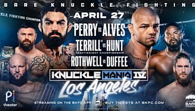 BKFC KnuckleMania IV Is On Saturday, April 27. Get Your Tickets To See It LIVE In Los Angeles!